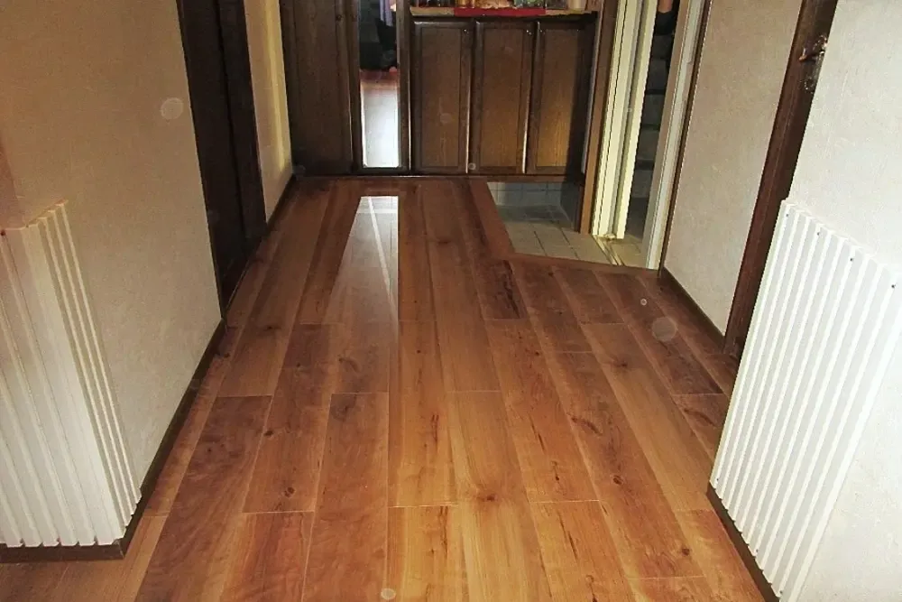 廊下の嵩上げ