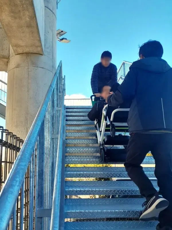 津波避難タワーへの導入