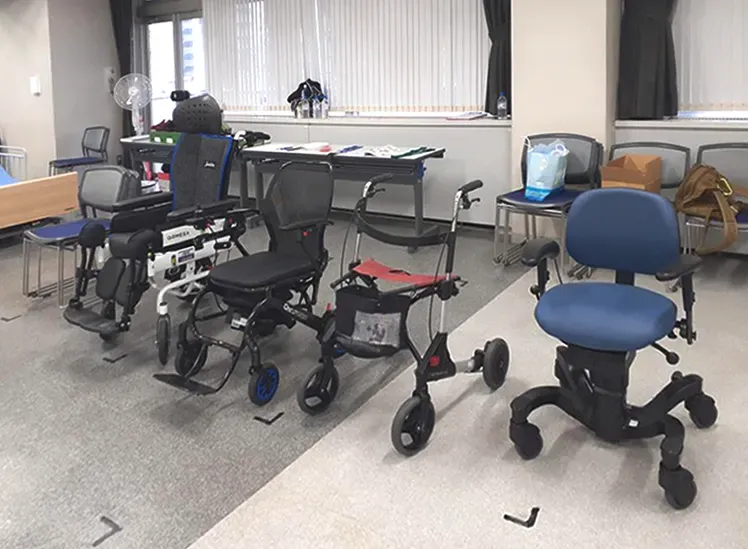 福祉用具展示会 車いす.webp