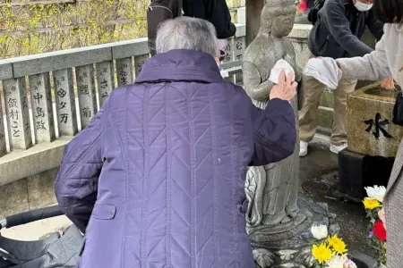 浄行菩薩に治癒を祈願