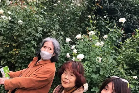 ゆっくりと散策しました