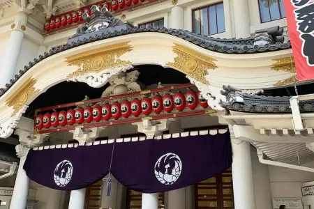 歌舞伎座の正面