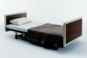 電動ヘッドレスト機能搭載ベッド　Emi